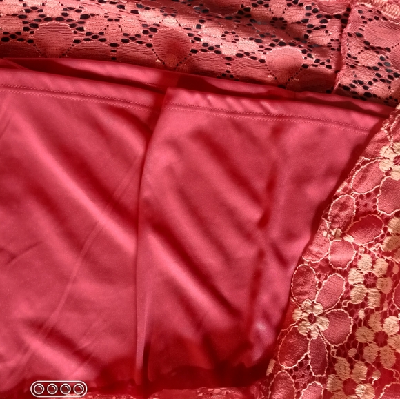 New Directions Pink and White Floral Dress - Picture 5 of 10